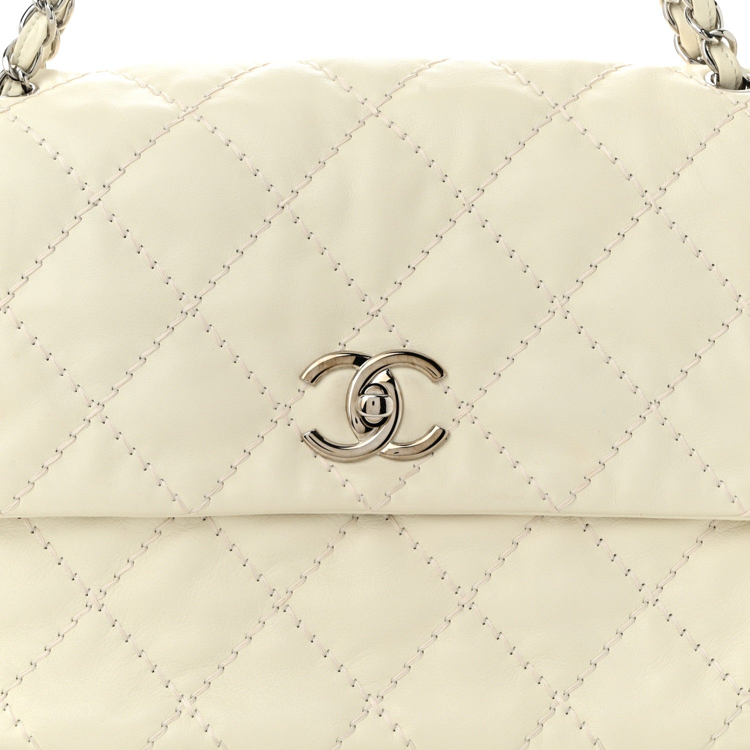 Chanel Calfskin Love Me Tender Flap White 8 of 10