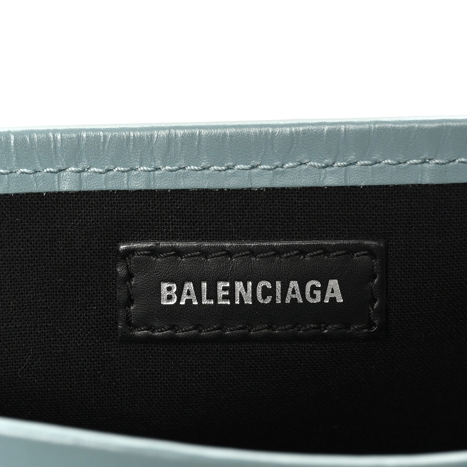 Balenciaga Cotton Canvas Satin Calfskin Navy Cabas XS Blue 7 of 11