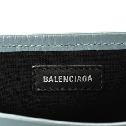Balenciaga Cotton Canvas Satin Calfskin Navy Cabas XS Blue 7 of 11