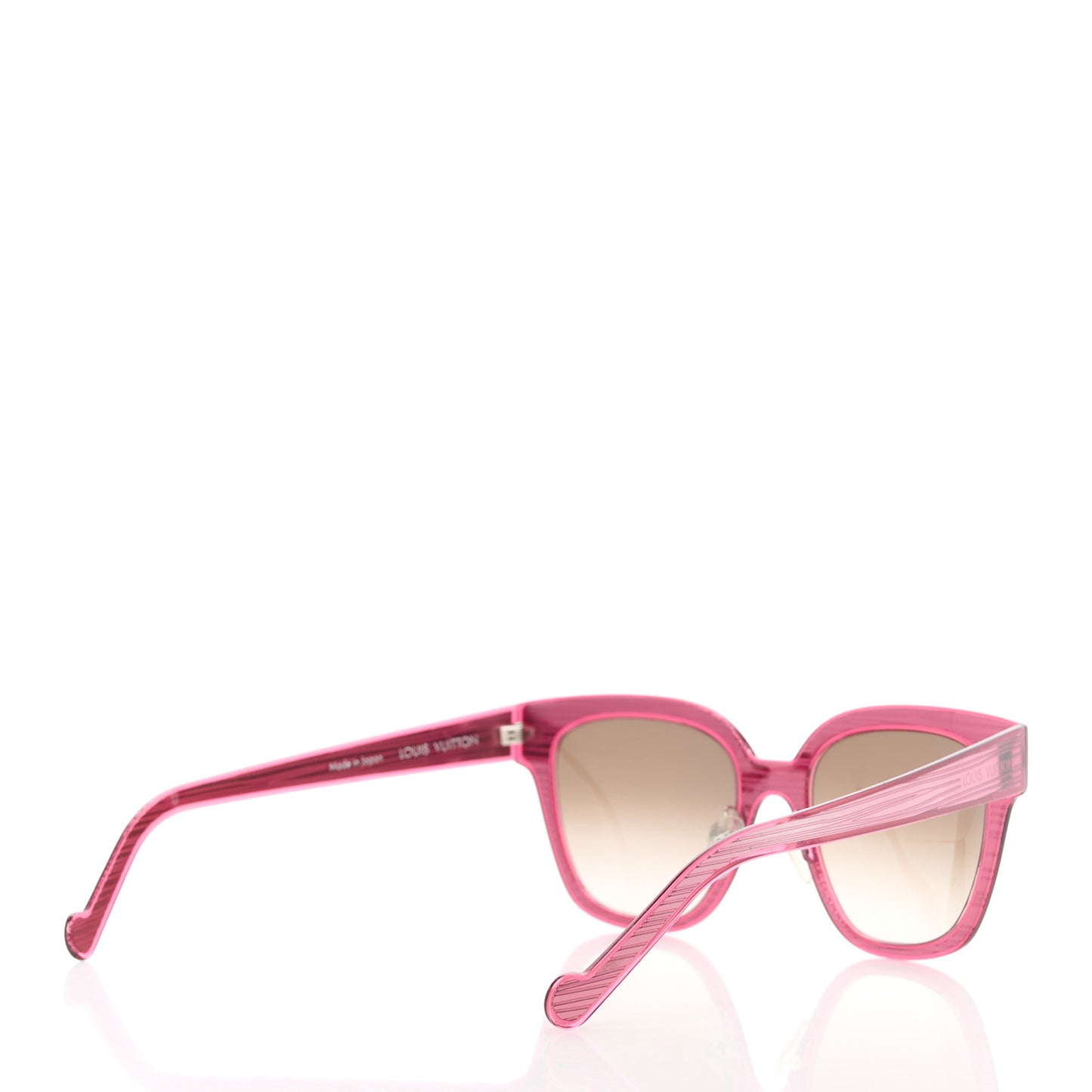 LOUIS VUITTON Epi Audrey Sunglasses Z0816U Fuchsia
