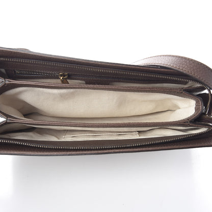 Gucci GG Supreme Monogram Web Medium Ophidia Shoulder Bag Beige New Acero 5 of 10