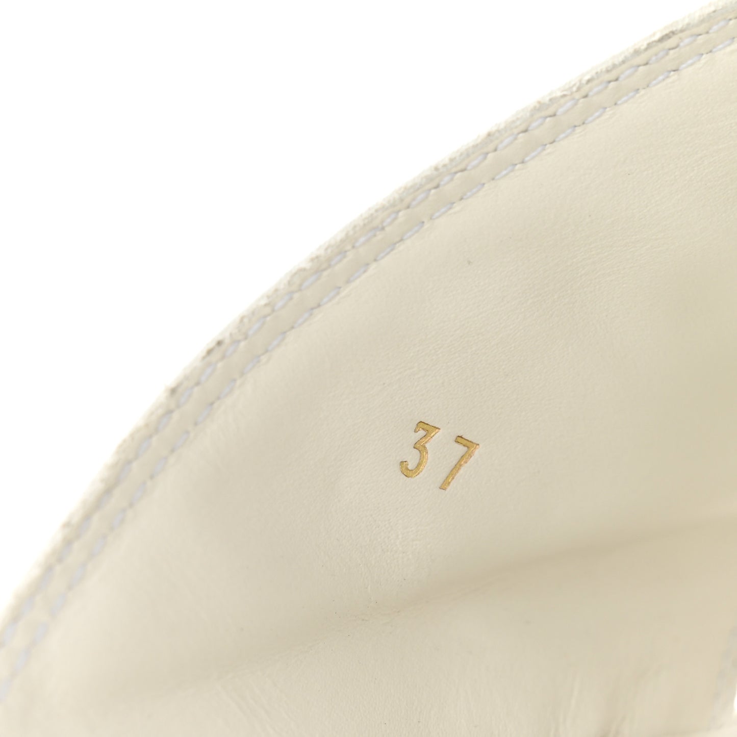 Vitello Womens Fendigraphy Slide Sandals 37 White Ice