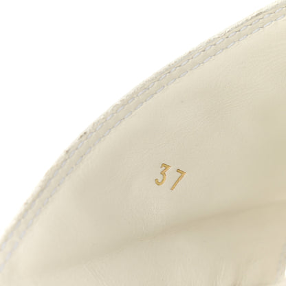 Fendi Vitello Womens Fendigraphy Slide Sandals 37 White Ice 7 of 8