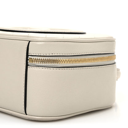 Gucci Sakai Be Green Calfskin Diagonal Stitched Blondie Top Handle Bag Mystic White 10 of 10