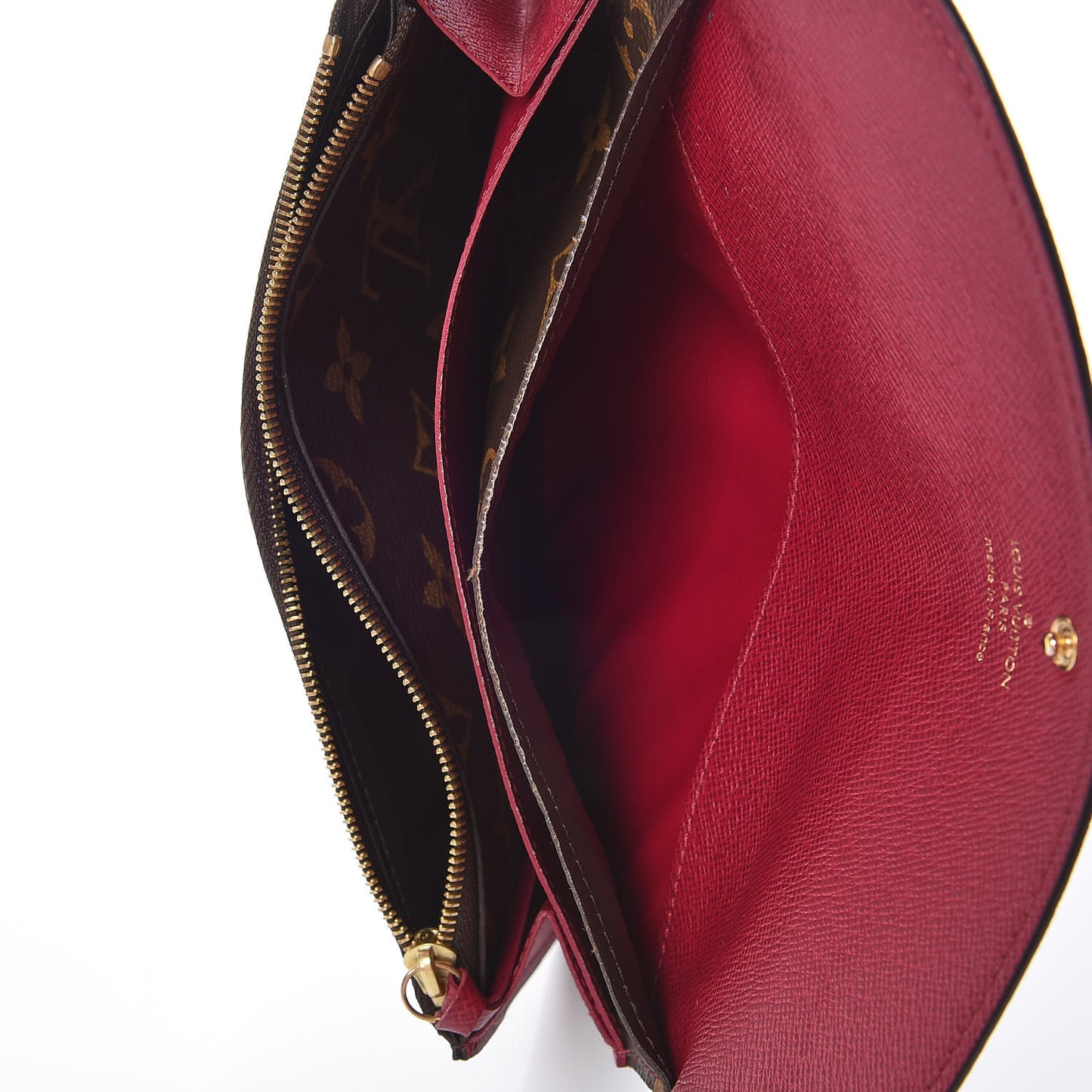 Monogram Emilie Wallet Fuchsia