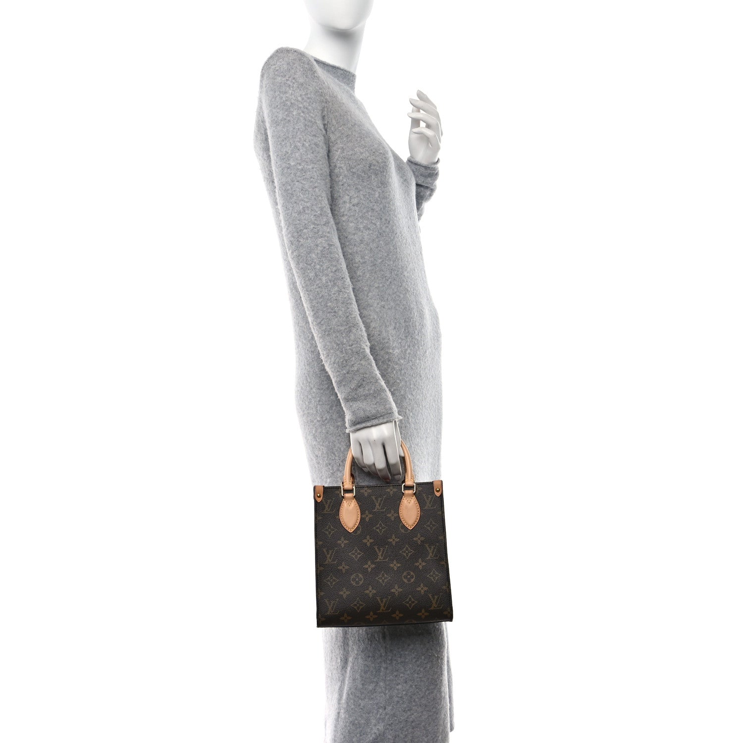 Louis Vuitton Monogram Sac Plat BB 2 of 11