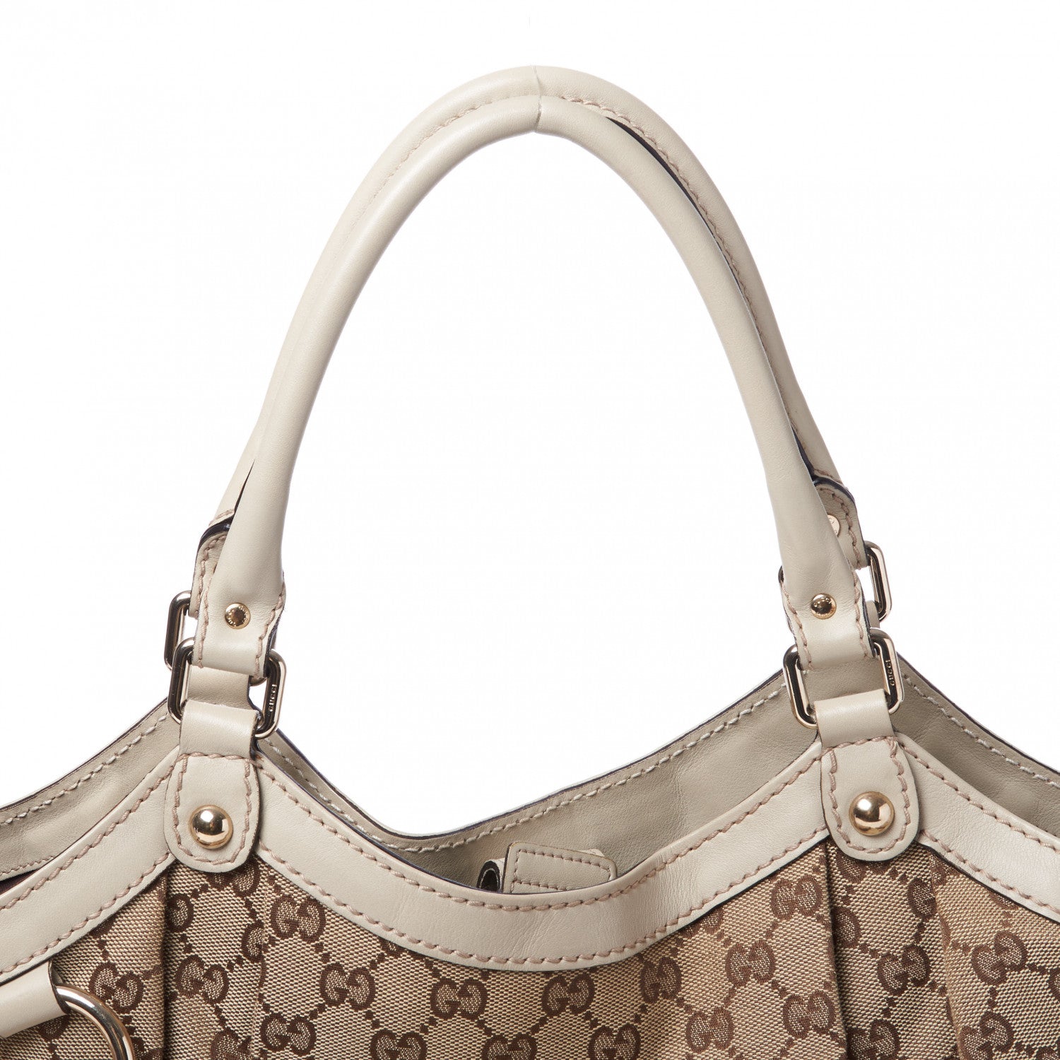 Gucci Monogram Large Sukey Tote Off White 7 of 9
