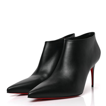 Christian Louboutin Calfskin Gorgona 85 Ankle Boots 41.5 Black 3 of 8