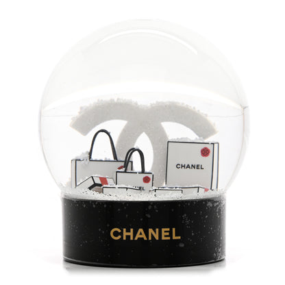 Chanel Glass CC Shopping Bag Snow Globe 1 of 8