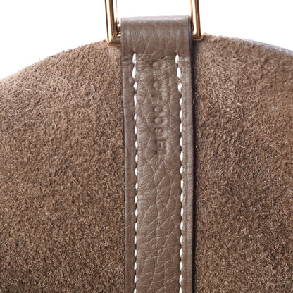 Hermes Taurillon Clemence Picotin Lock 22 MM Etoupe 7 of 9