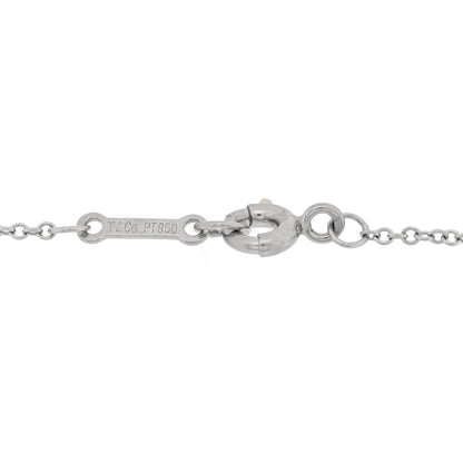 Tiffany Platinum Diamond .08ct Elsa Peretti Diamonds by the Yard Bracelet 3 of 4