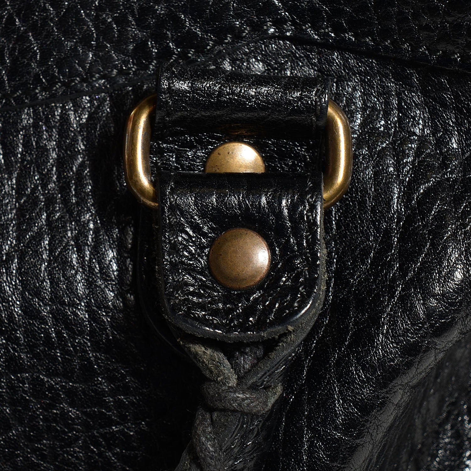 Balenciaga Pebbled Caribou Classic Hardware First Black 9 of 12