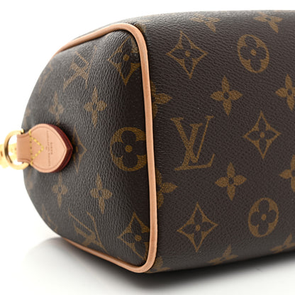 Louis Vuitton Monogram Speedy Bandouliere 20 Black 8 of 9