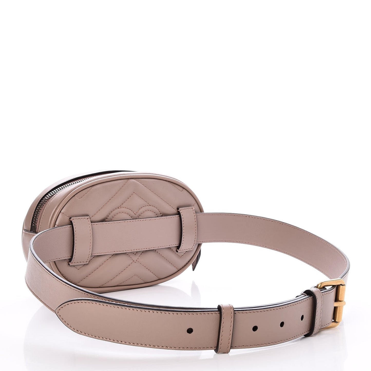 Calfskin Matelasse GG Marmont Belt Bag 95 38 Porcelain Rose