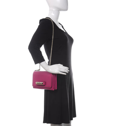 Valentino Garavani Nappa Va Va Voom Shoulder Bag Fuxia 2 of 15
