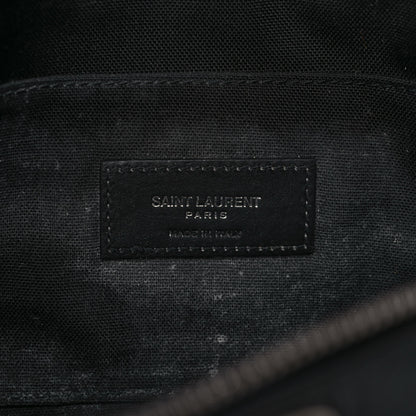 Saint Laurent Calfskin City Belt Bag Black 6 of 8