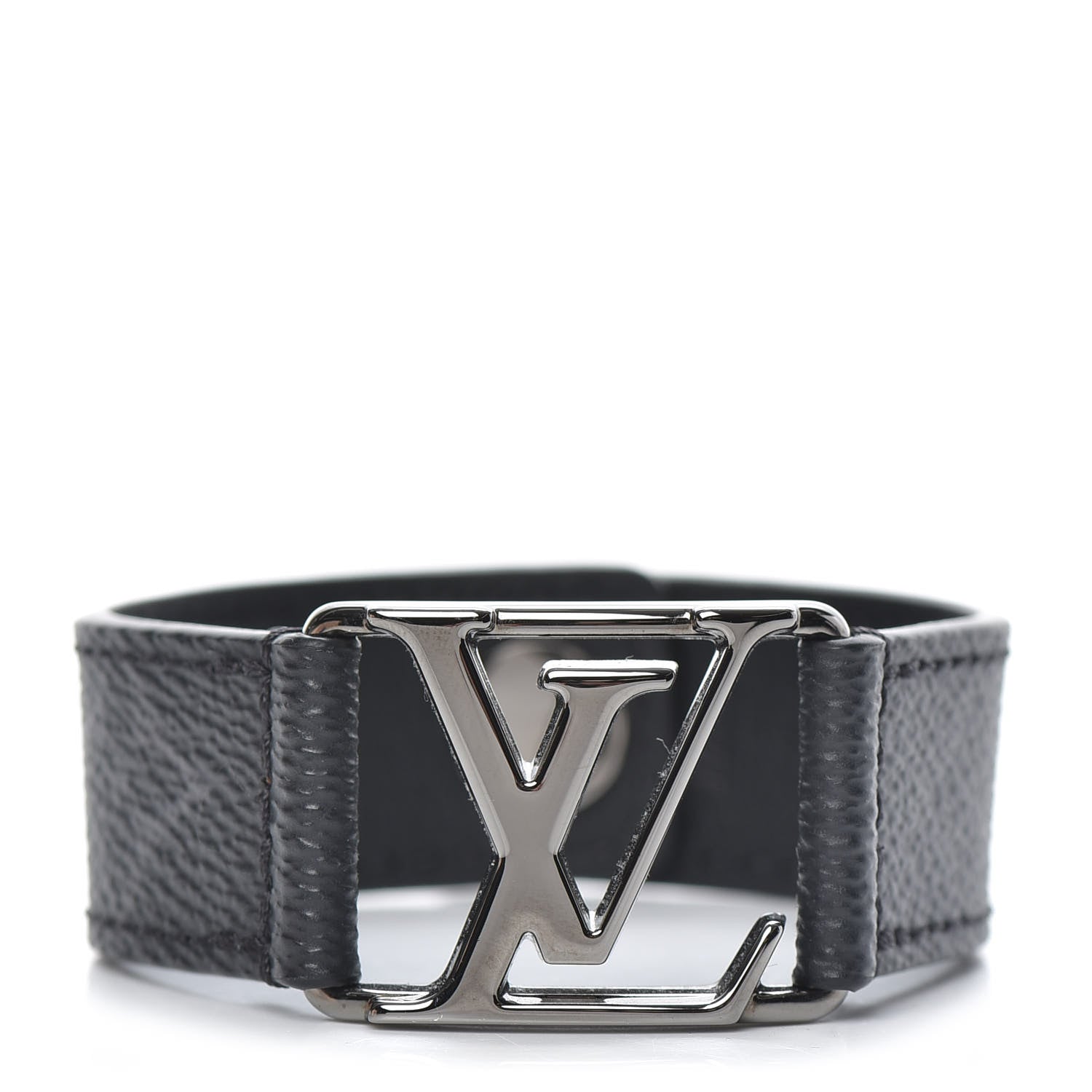 Louis Vuitton Monogram Eclipse Hockenheim Bracelet 19 1 of 6