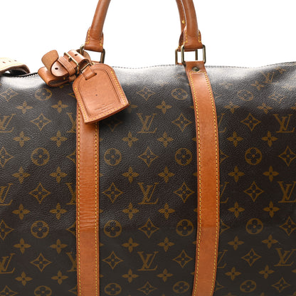 Louis Vuitton Monogram Keepall Bandouliere 55 8 of 16