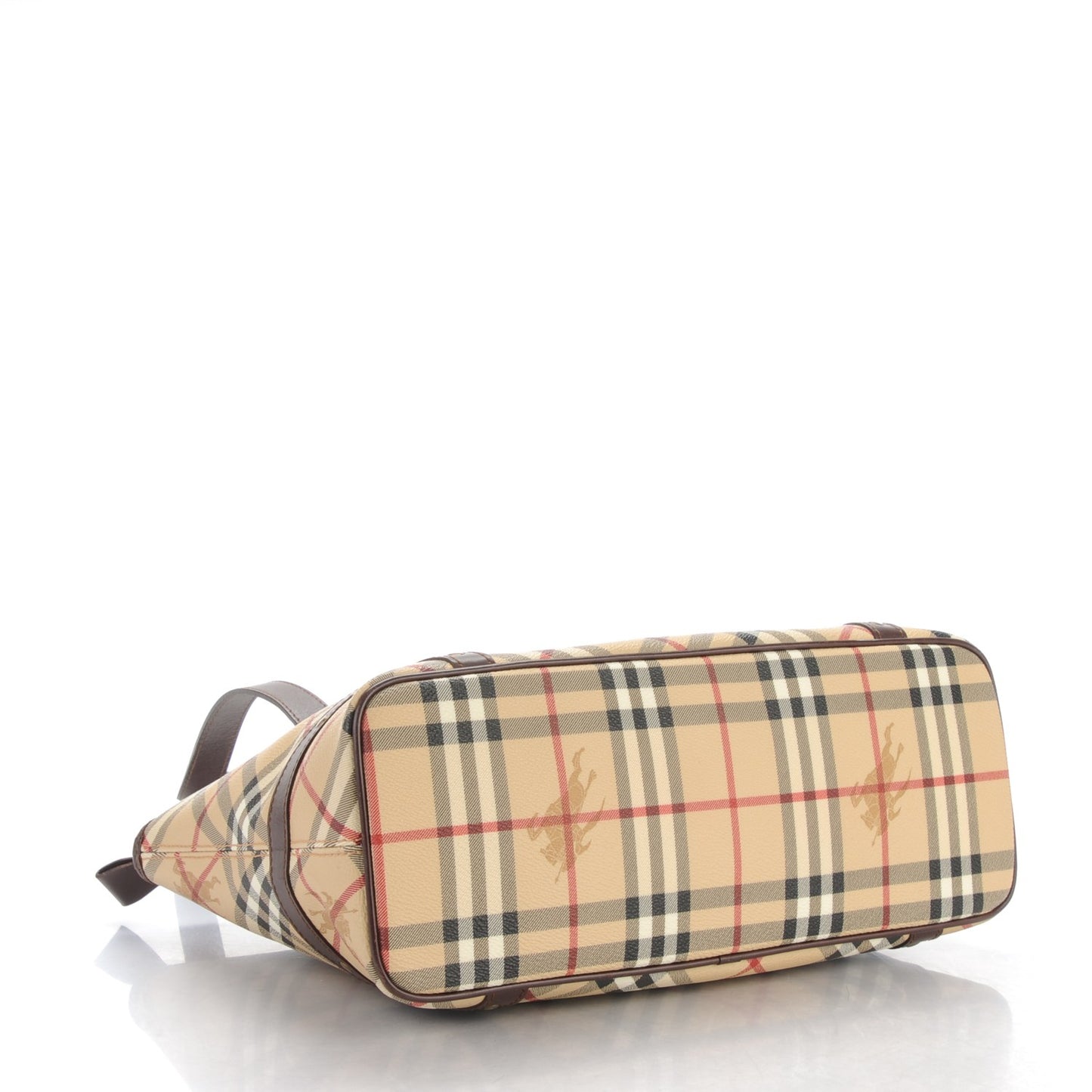 Haymarket Check Medium Tote Chocolate