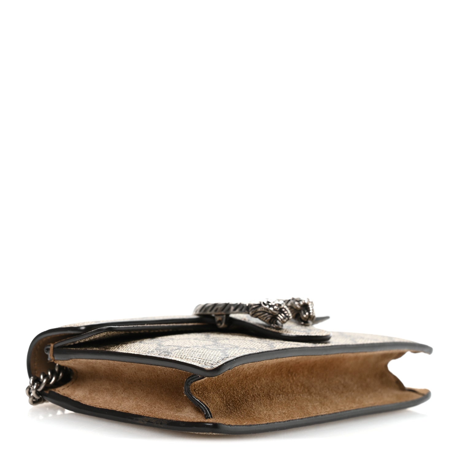 Gucci GG Supreme Monogram Super Mini Dionysus Shoulder Bag Taupe 8 of 9