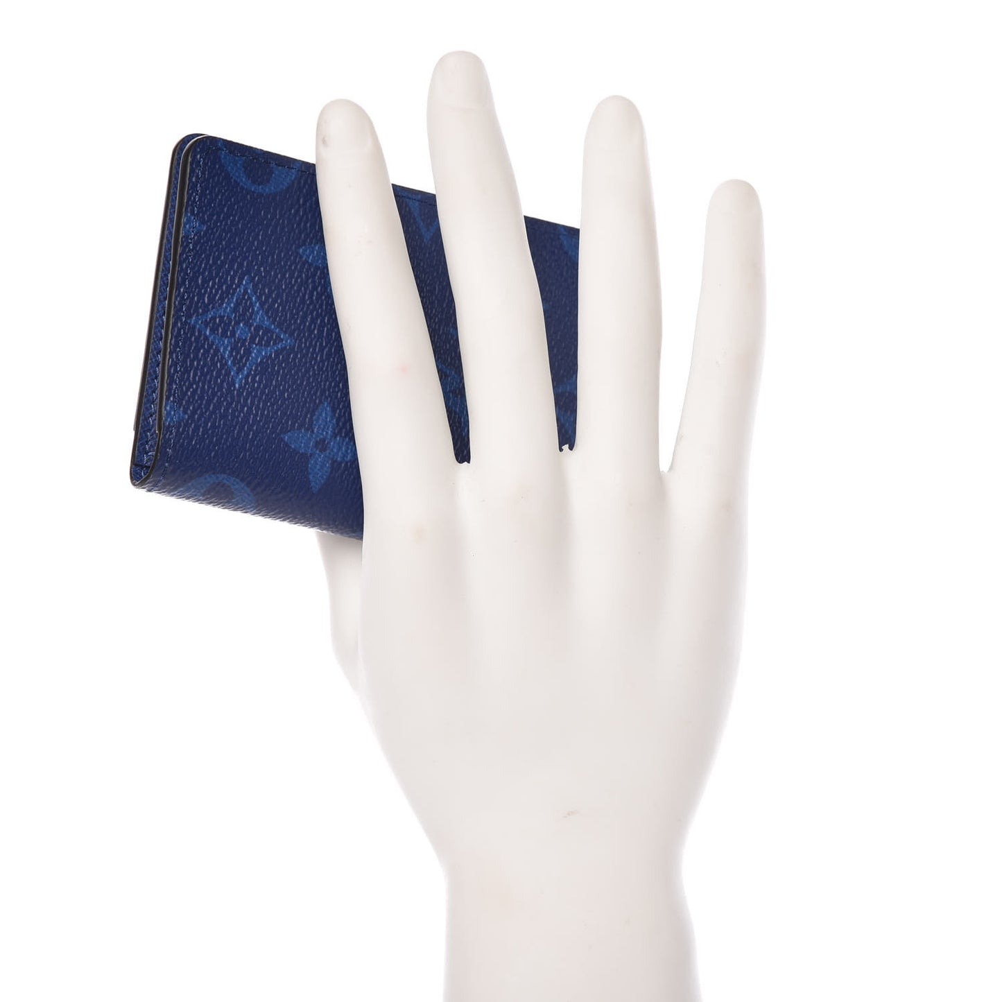 Monogram Taiga Pocket Organizer Cobalt