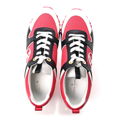 Louis Vuitton Calfskin Run Away Sneakers 37 Framboise Pink 2 of 9