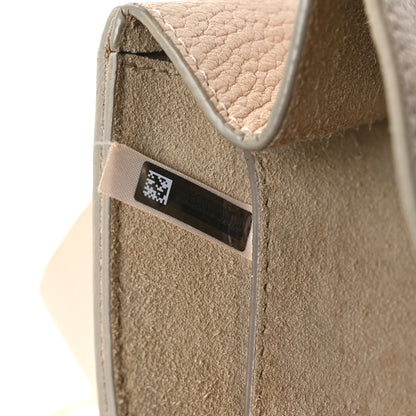 Chloe Grained Lambskin Mini Drew Shoulder Bag Abstract White 7 of 10