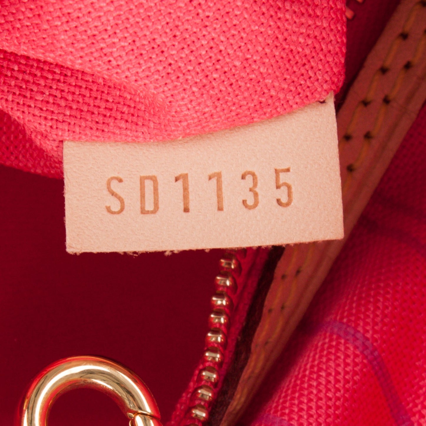 Damier Azur Delightful MM Pink