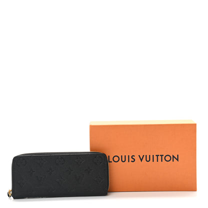 Louis Vuitton Empreinte Clemence Wallet Black 7 of 7