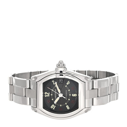 Cartier Stainless Steel 37mm Roadster Automatic Watch Black 2 of 5