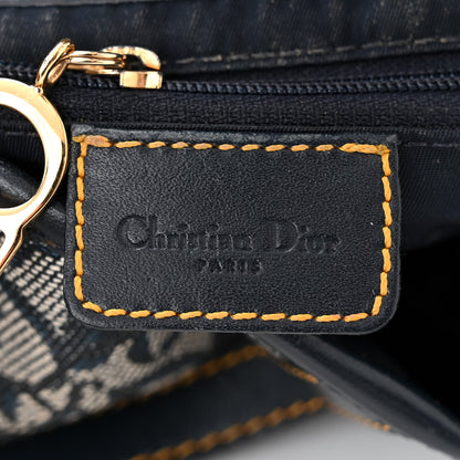 Christian Dior Monogram Saddle Bag Blue 6 of 10