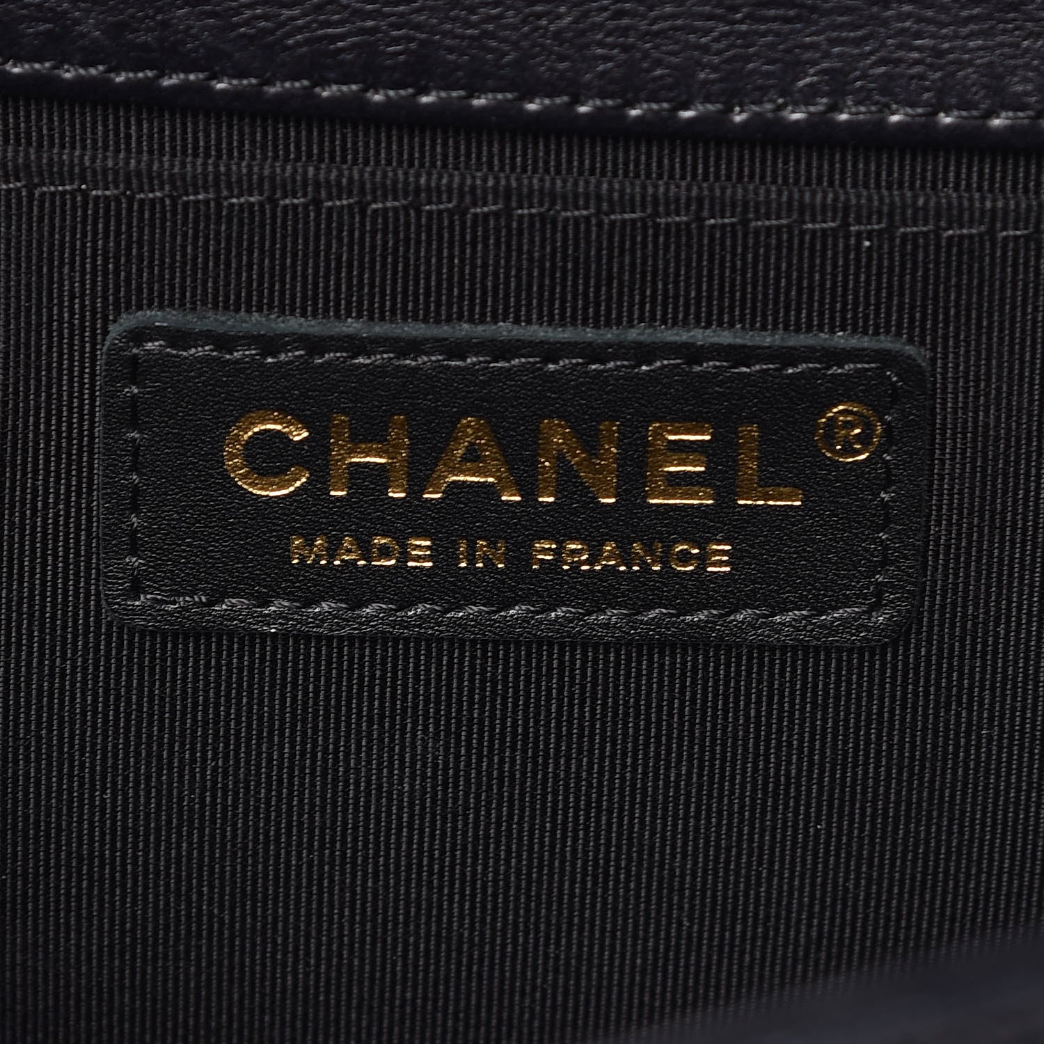 Chanel Lambskin Quilted Medium Boy Flap Pearly Black 8 of 15