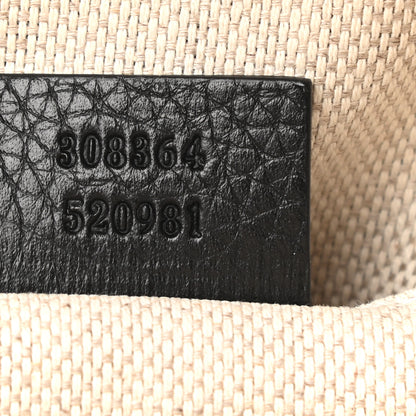 Gucci Pebbled Calfskin Small Soho Disco Bag Black 7 of 9