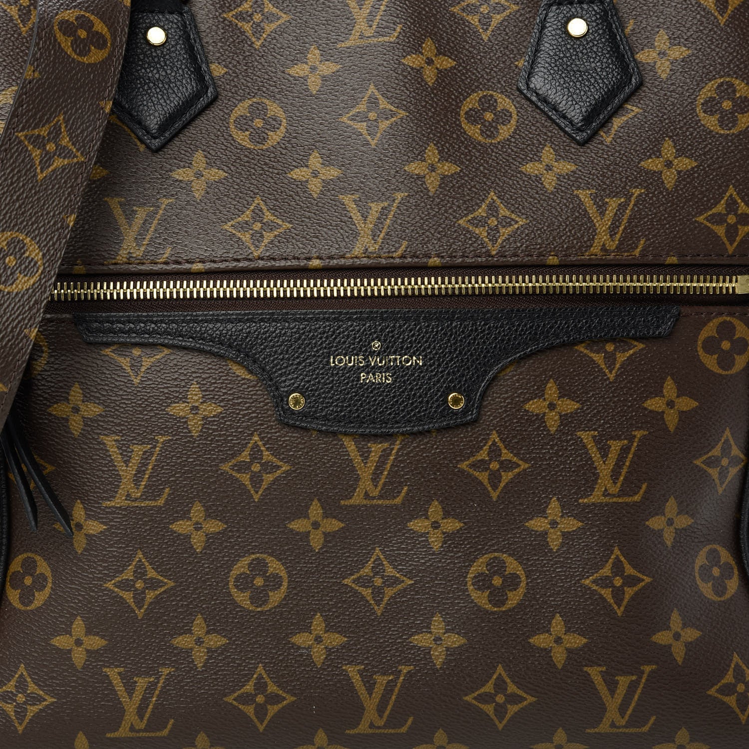 Louis Vuitton Monogram Tournelle MM Black 10 of 10