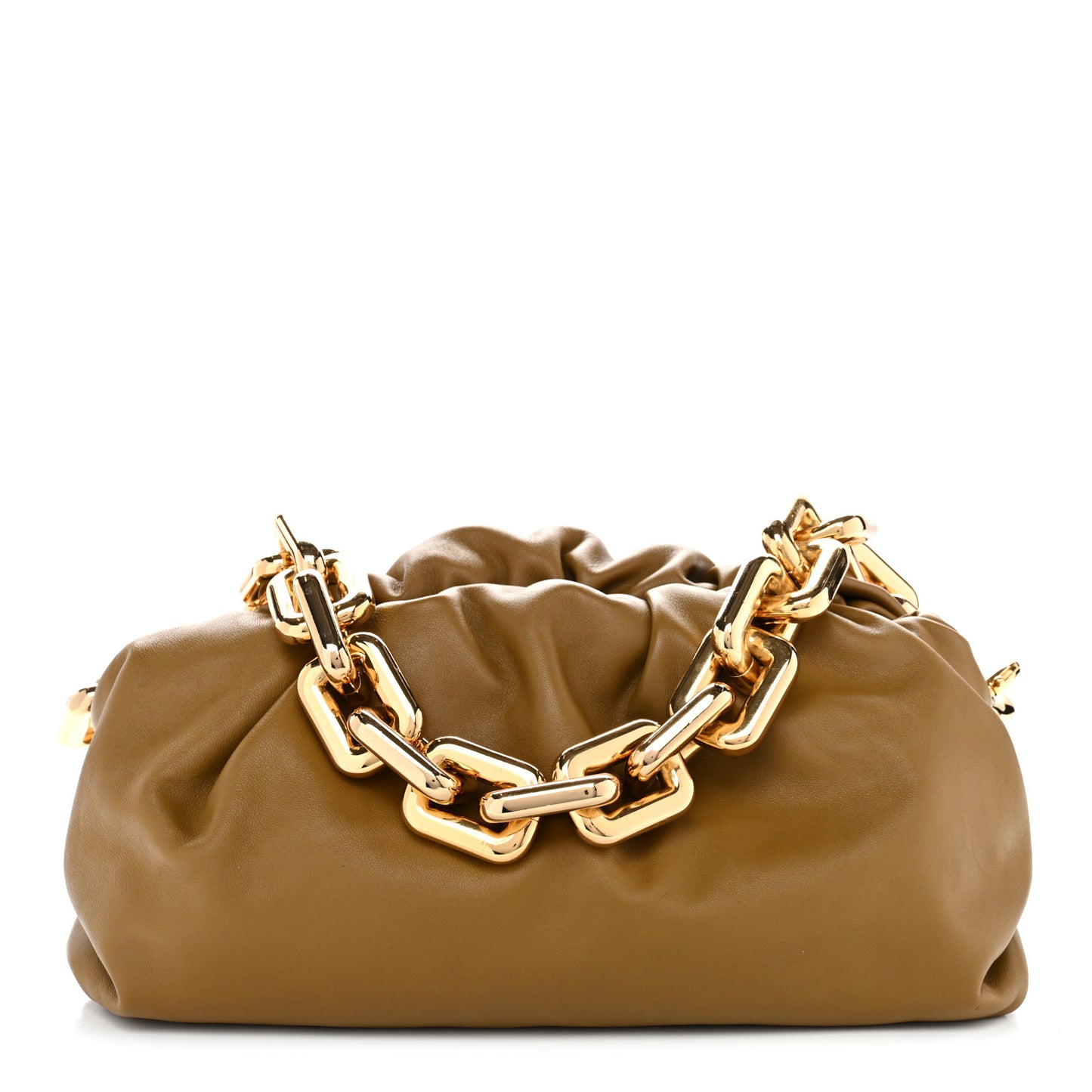 Calfskin The Pouch Chain Teak
