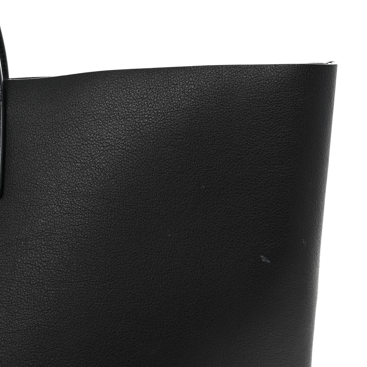 Saint Laurent Calfskin Large Shopping Tote Black 13 of 15