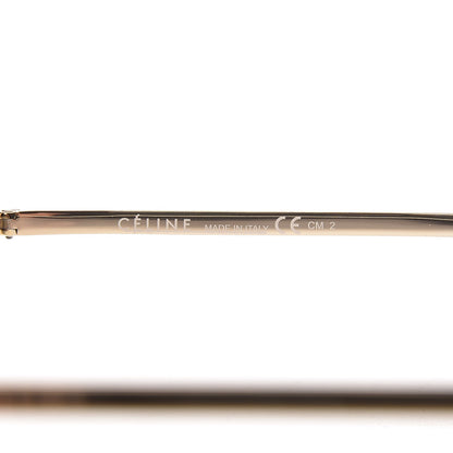 Celine Metal Sunglasses CL 41808/S Gold 6 of 7