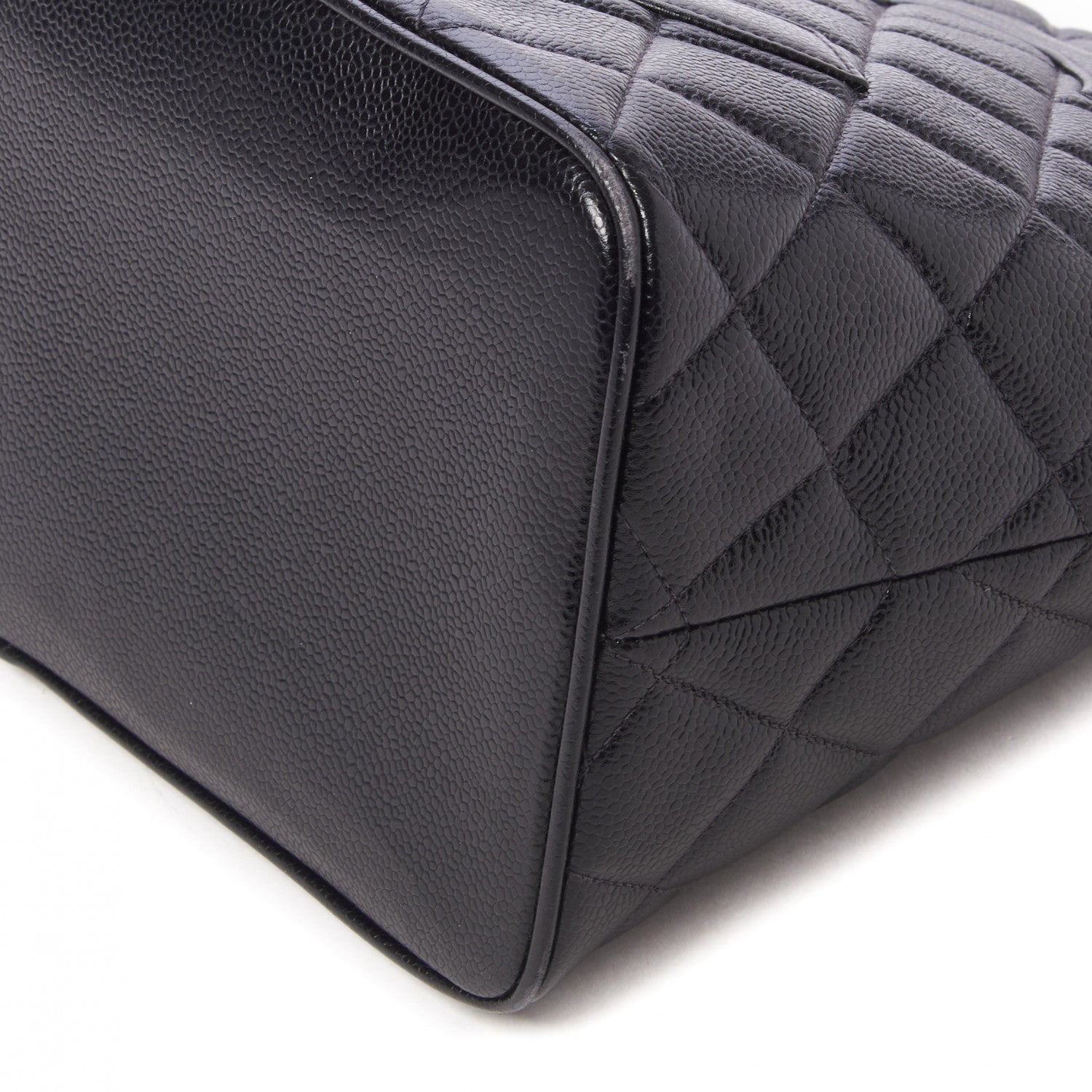 Chanel Caviar Quilted Medallion Tote Black 9 of 10