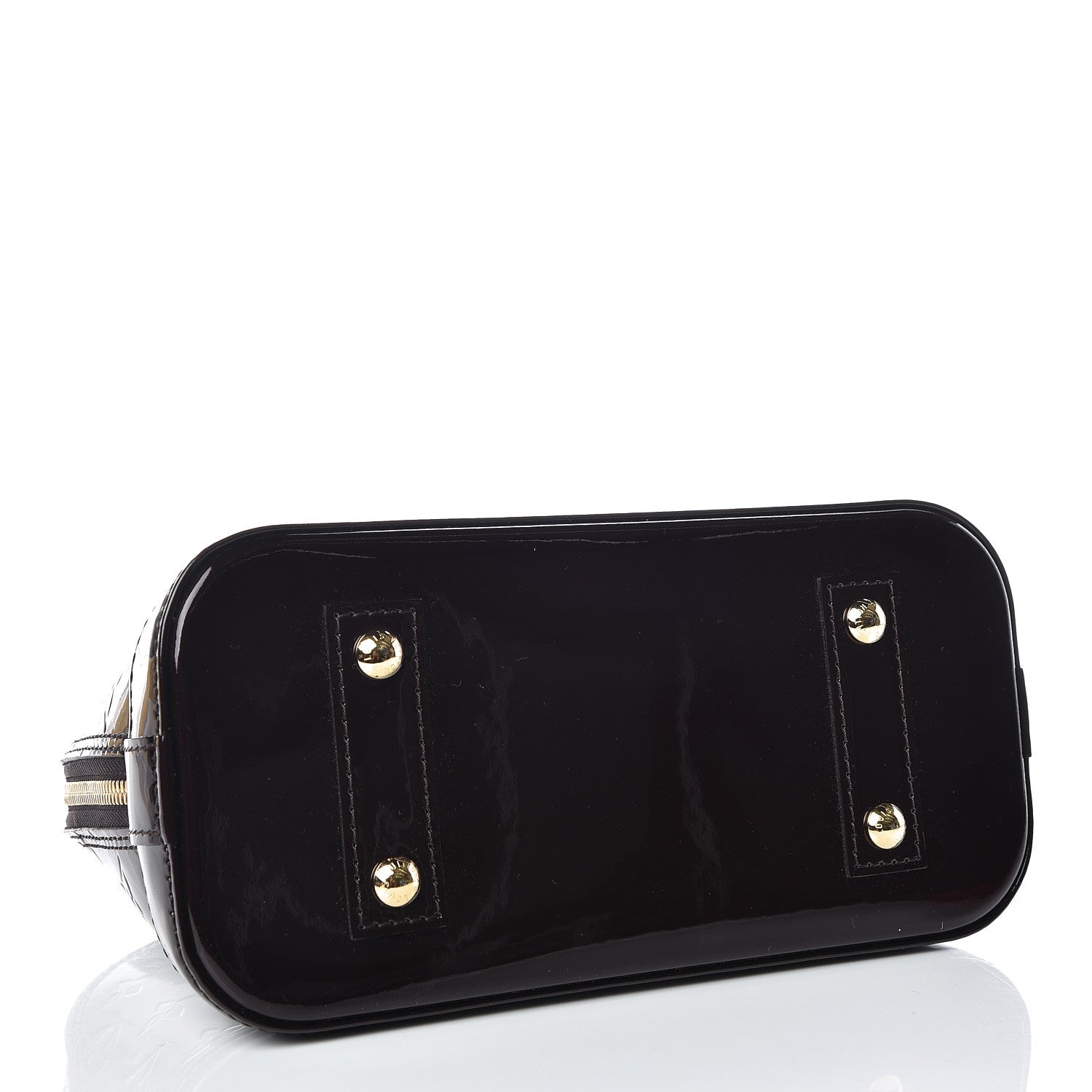Louis Vuitton Vernis Alma BB Amarante 4 of 11