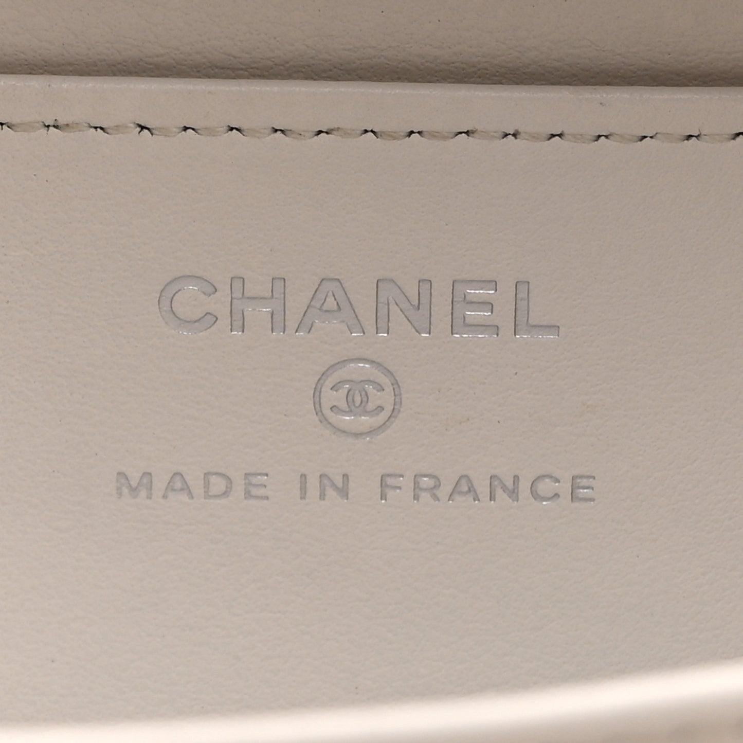 Caviar Quilted Camera Bag White