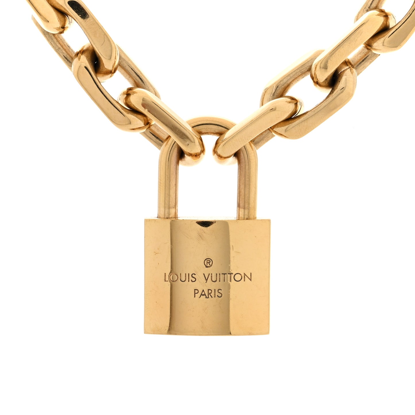 LV Edge Necklace Cadenas Gold