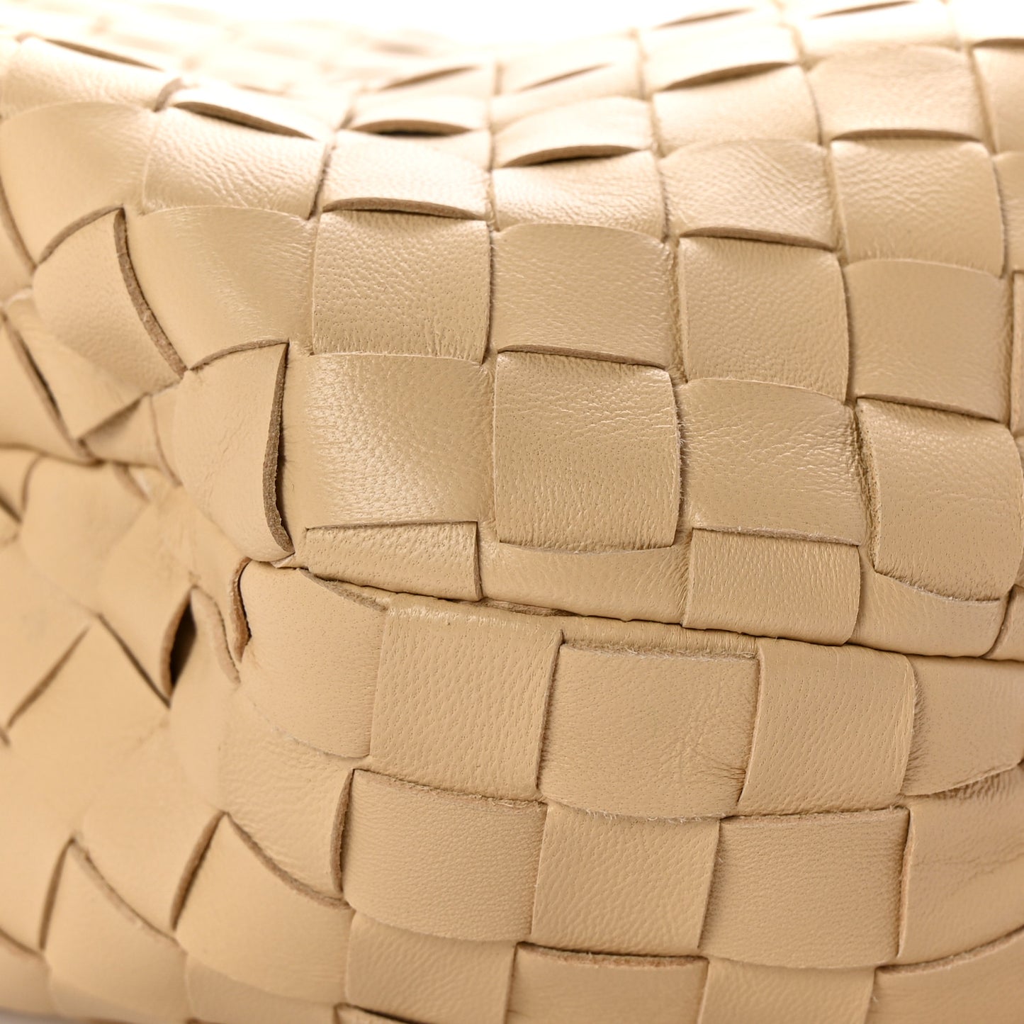 Nappa Intrecciato Teen Jodie Hobo Porridge