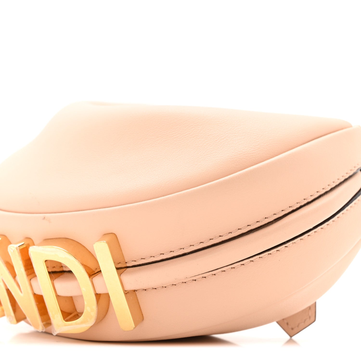 Fendi Vitello Grace Matte Nano Fendigraphy Hobo Charm Light Rose 10 of 13