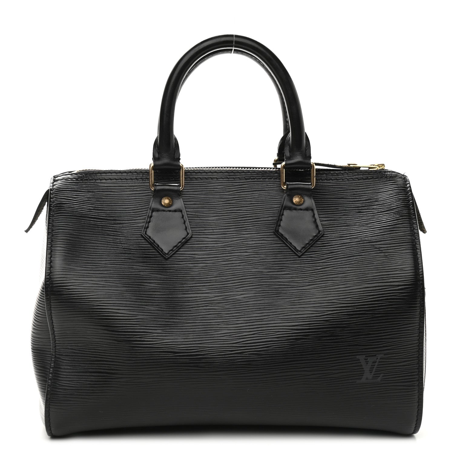 Louis Vuitton Epi Speedy 25 Black 1 of 10