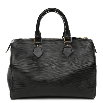 Louis Vuitton Epi Speedy 25 Black 1 of 10