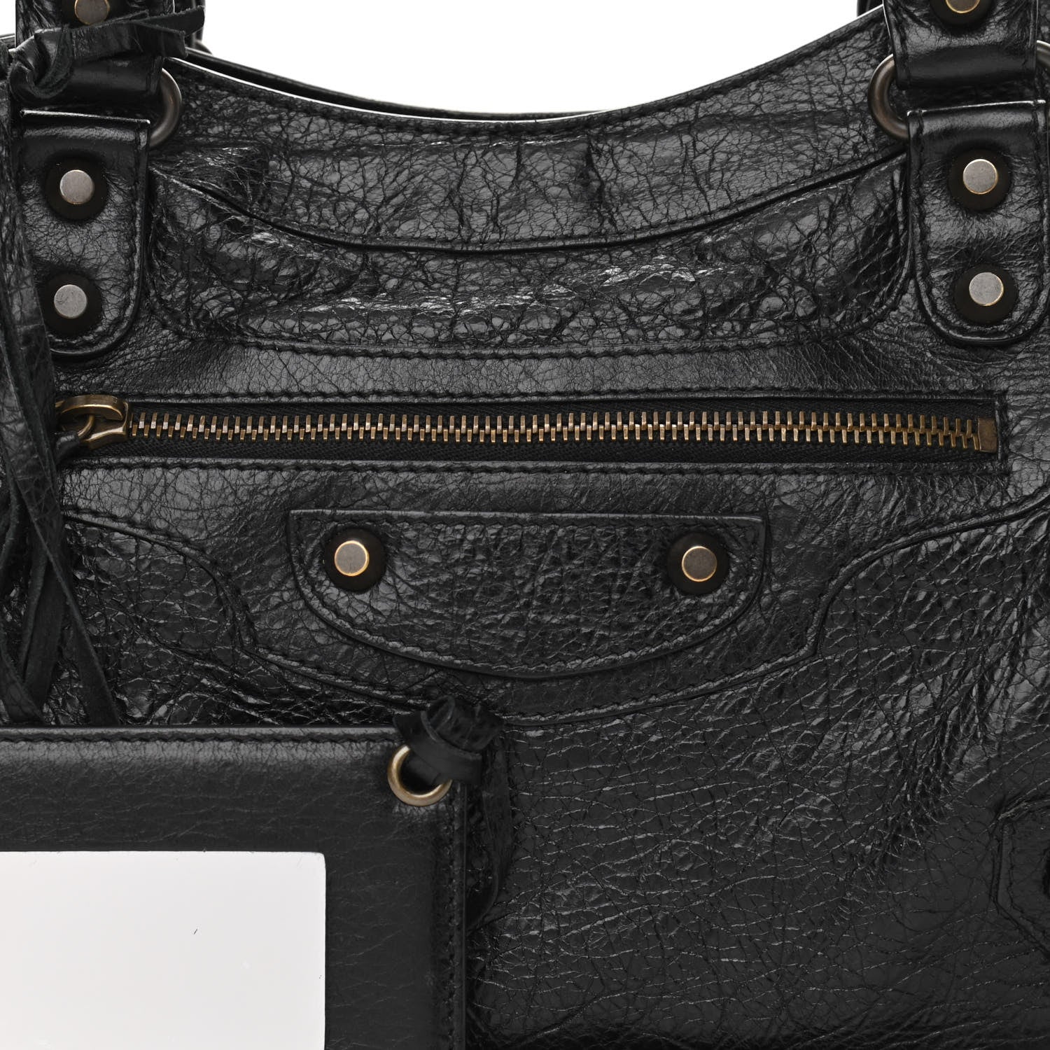 Balenciaga Agneau Classic Hardware Town Black 8 of 10