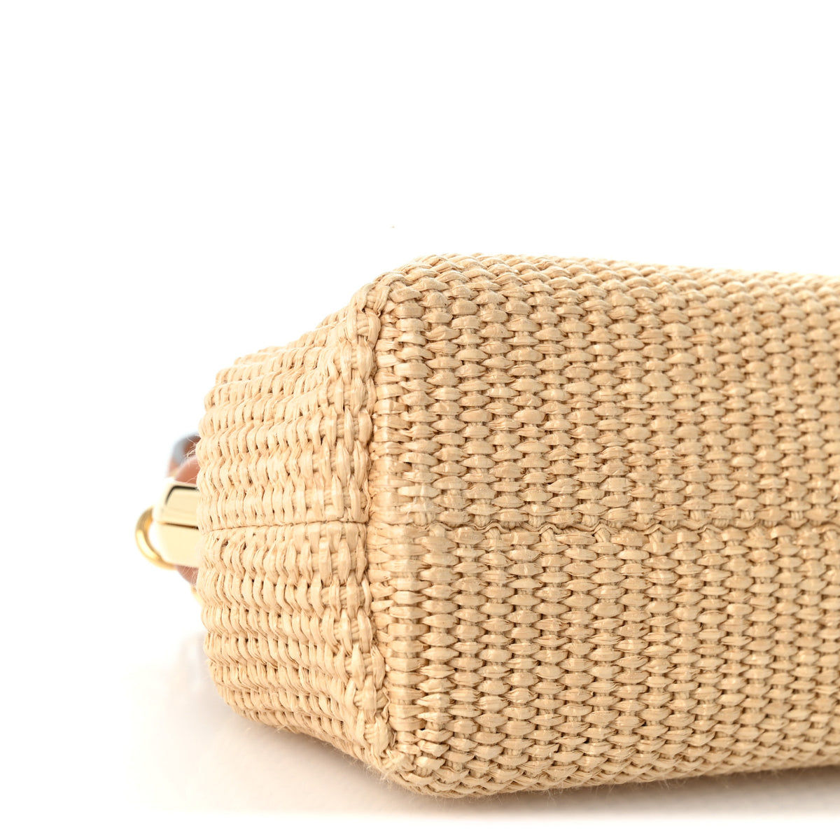 Fendi Paglia Chicco Diriso Nappa Small Fendi First Alchemy Brandy 8 of 9