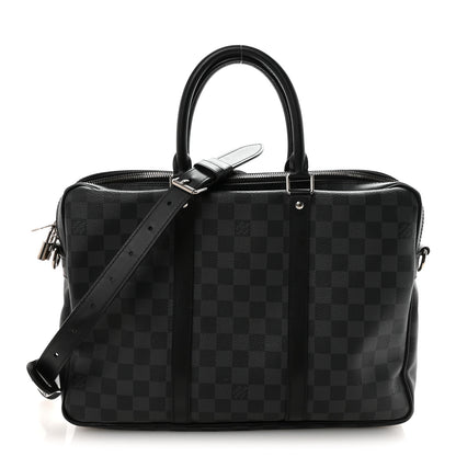 Louis Vuitton Damier Graphite Porte Documents Voyage PM 1 of 9