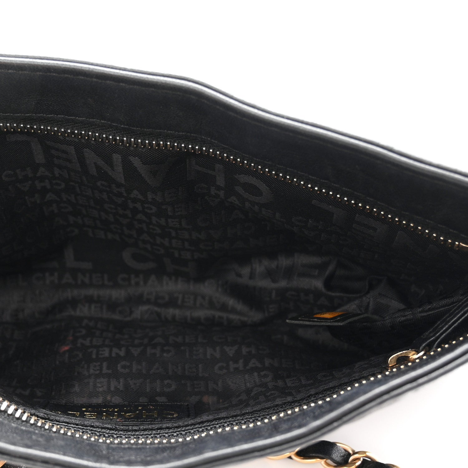 Chanel Lambskin Precious Symbols Pochette Black 5 of 10