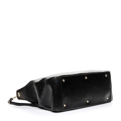 Fendi Vitello Acqua Large Twins Tote Black 4 of 7